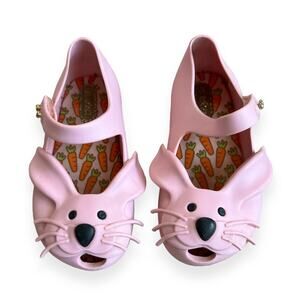 Mini Melissa Pink Ultragirl Rabbit Jelly Shoes
